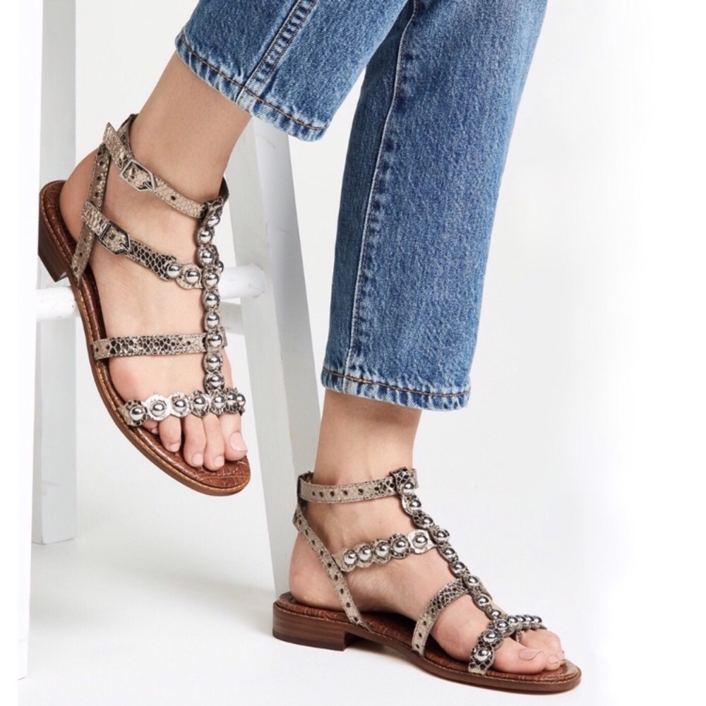 Sam Edelman Gladiator Studded Sandals